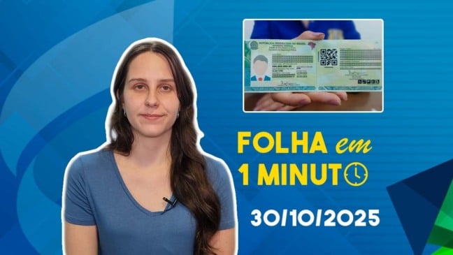 Folha em 1 Minuto 30-10-25