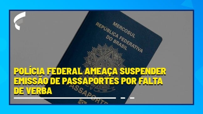 Polícia Federal ameaça suspender emissão de passaportes por falta de verba